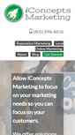 Mobile Screenshot of iconceptsmarketing.com